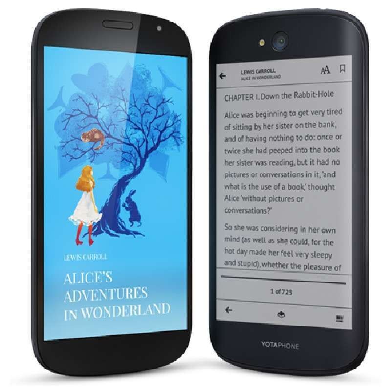 YotaPhone 2 russe double écran d'encre écran 4G téléphone intelligent
